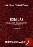obra-homilias-explicacion-de-los-hechos-de-los-apostoles-volumen-1-de-san-juan-crisostomo-en-​​​​ANDRÉS CODESAL MARTÍN (ed.), San Juan Crisóstomo. Homilías: Explicación de los Hechos de los Apóstoles, volumen I, Ed. Apostolado Mariano («Colección Serie Los Santos Padres», 18), Sevilla 1991, 143 pp.