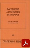 obra-catequesis-a-los-recien-bautizados-en-CENTRE DE PASTORAL LITÚRGICA, Catequesis a los recién Bautizados, ​Cuadernos Phase, n.º 123, enero 2002, 78 pp.